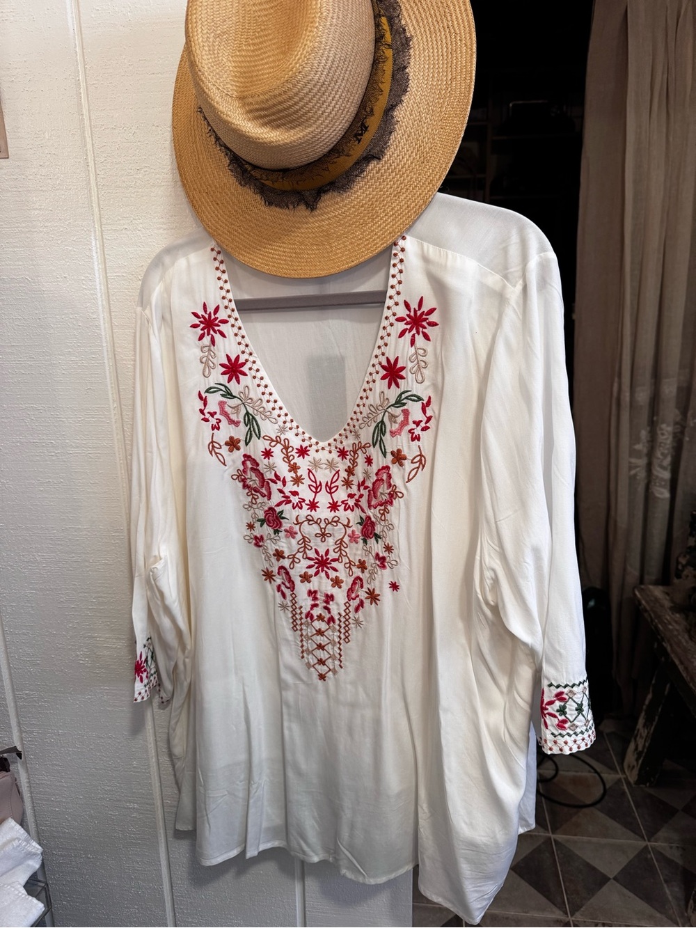 Colorful Boho resort top 3x